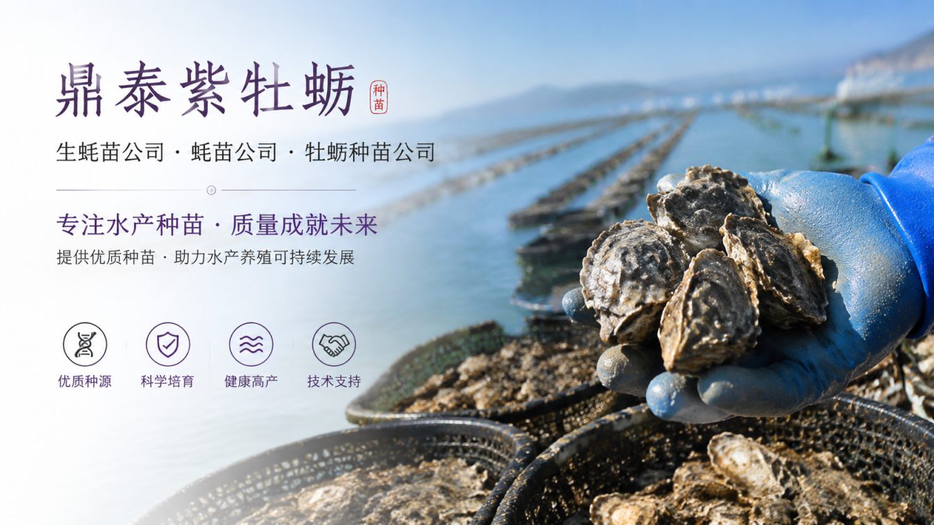 黄南藏族自治州为南北养殖场提供三倍体生蚝苗方案